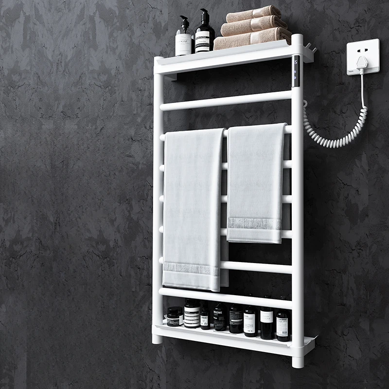 

Умное электрическое отопление, роскошный стиль, бытовое хранилище для ванной комнаты, зеркальное углеродное волокно