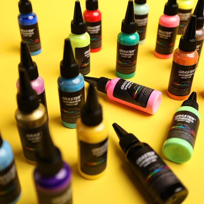 Fast Drying Oil Based Marker Refill Ink for Artistic Marking