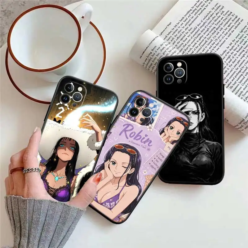 Stylish One Piece Nico Robin Shell Phone Case