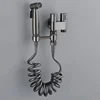 Handheld Bidet Sprayer Toilet Bidet Toilet Sprayer Set Spray Water Bathroom Shower Toilet sprinkle gun Angle Valve Accessories 6