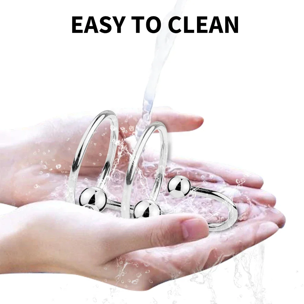Metal Glans Urethra Dilators Penis Ring Urethral Stimulator Catheter Chastity Cage Cock Ring Sex Toys For Men Delay Ejaculation penis sex toys
