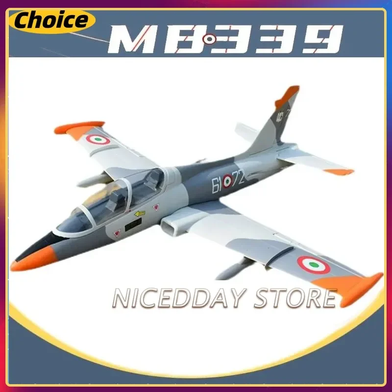 재고 있음 원격 조종 항공기 모델 Mb339 덕티드 전투기 50mm 덕티드 전기 고정익 항공기 모델 RC 비행기 장난감 선물