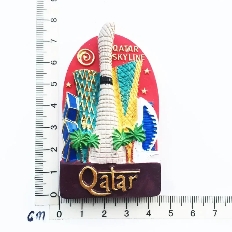 Magnete da frigorifero 3D Oman viaggio souvenir regalo casa cucina decorazione resina artigianato collezione magneti