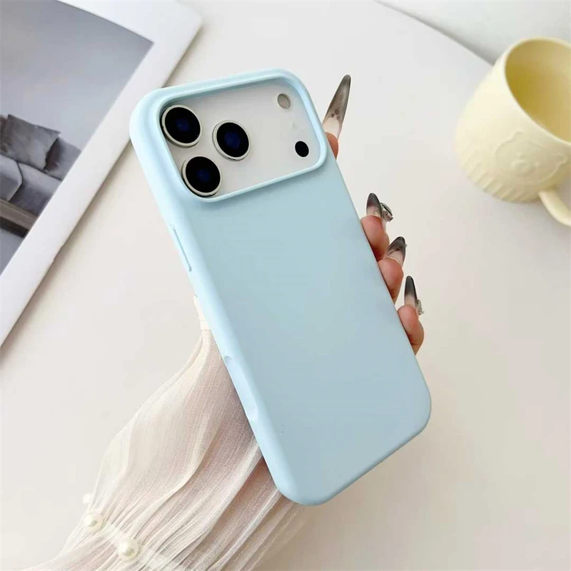 ตัวเลือกสินค้า เคสซิลิโคนบางเฉียบแม่เหล็ก Magsafe สำหรับ iPhone