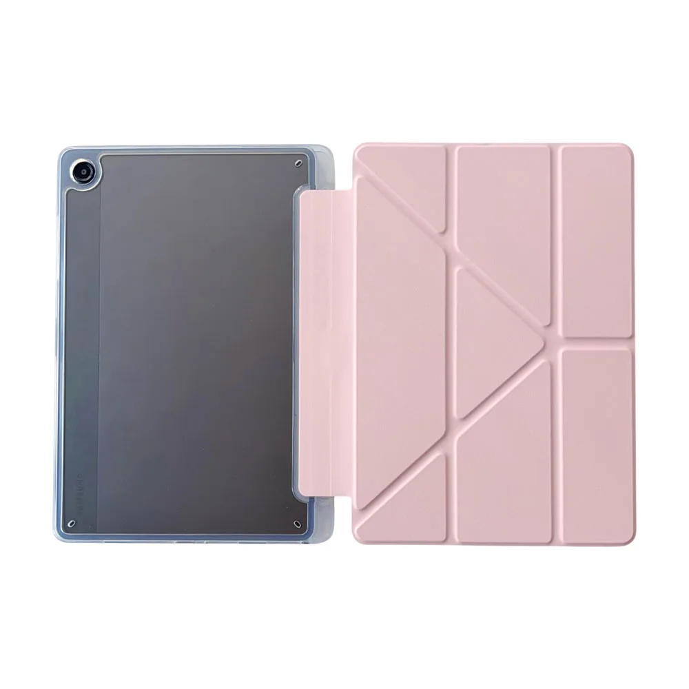Shockproof Acrylic Protective Case with Y-Fold Back Cover