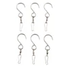 6pcs swivel hooks designed to hFor ang For a vFor ariety of items including wind chimes For and pFor arty supplies effortlessly 1