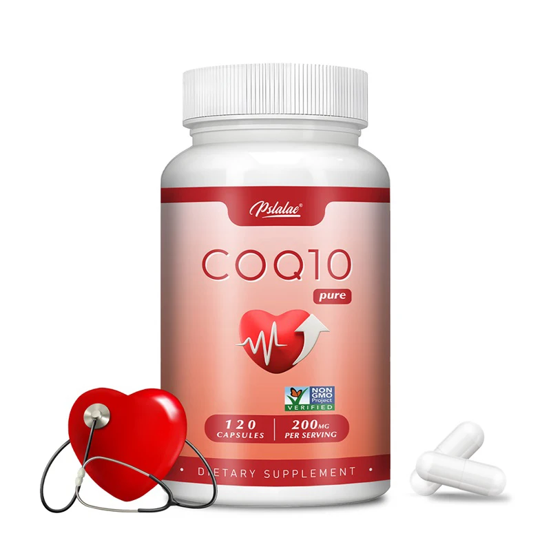 CoQ10 200mg-Energy Production, Heart Health, Blood Pressure Levels and Immune Support, Antioxidant