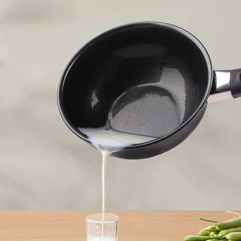Mini padella antiaderente speciale con manico lungo 16-18 cm per utensili da cucina per la cucina domestica all'aperto Pancake Egg 1