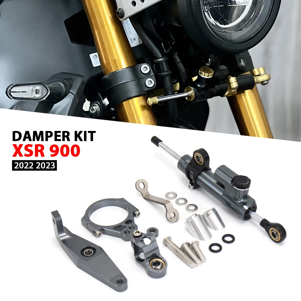 New XSR900 CNC Steering Stabilize Damper Bracket Mount Motorcycle Accessories For Yamaha XSR 900