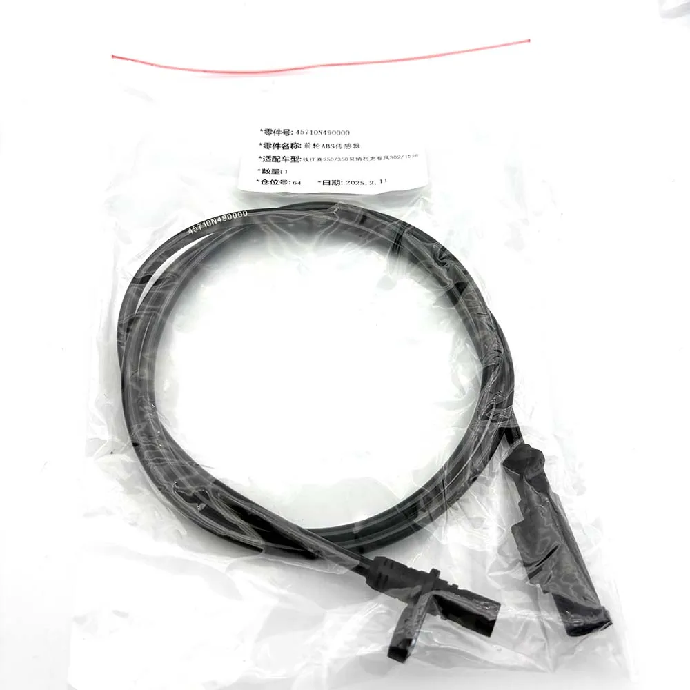 Motorrad ABS Geschwindigkeitssensor vorne hinten kompatibel QJmotor SAI 250 350 Benelli Tornado 302R 152R OE 45710N490000 55710N49000 – Detail 1