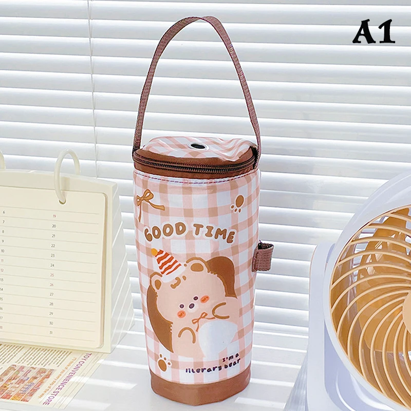 Eco-Friendly Insulated Milk Tea Tote Bag - Portable Heat Preservation Handbag