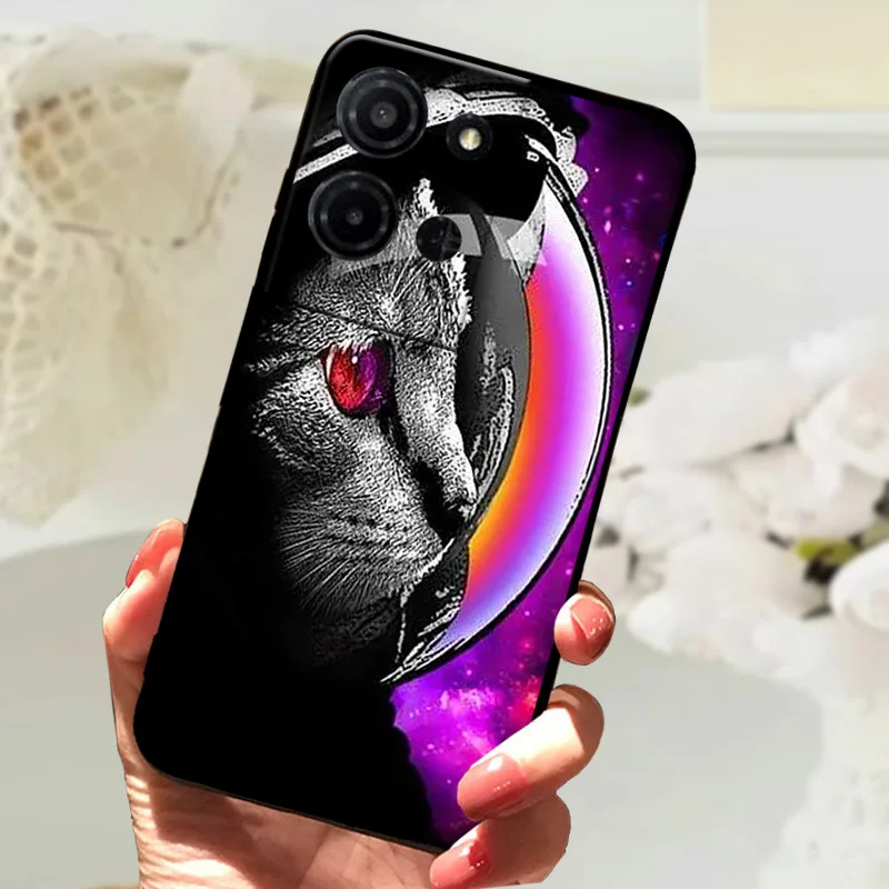 Marble Printed Shockproof TPU Matte Phone Case - Soft Protective Back Bumper Cover