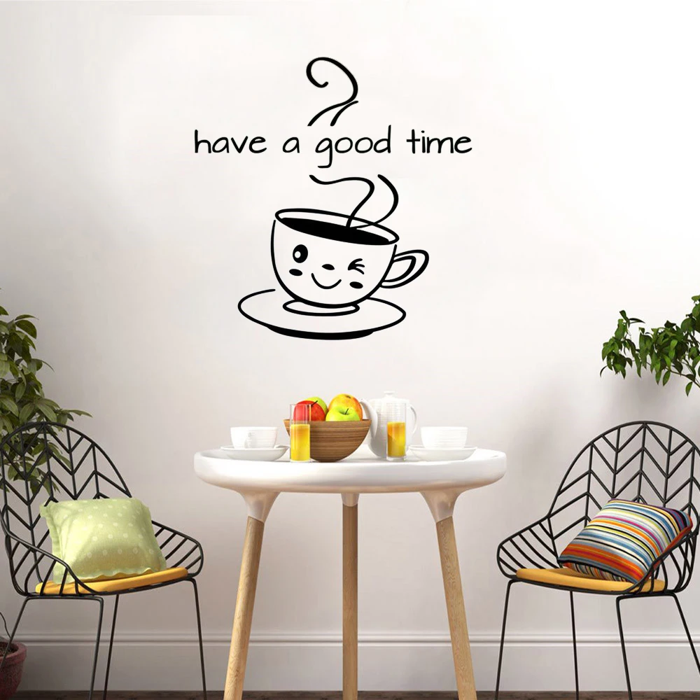 Sticker Mural Cuisine Tasse Café - ZoneStickers