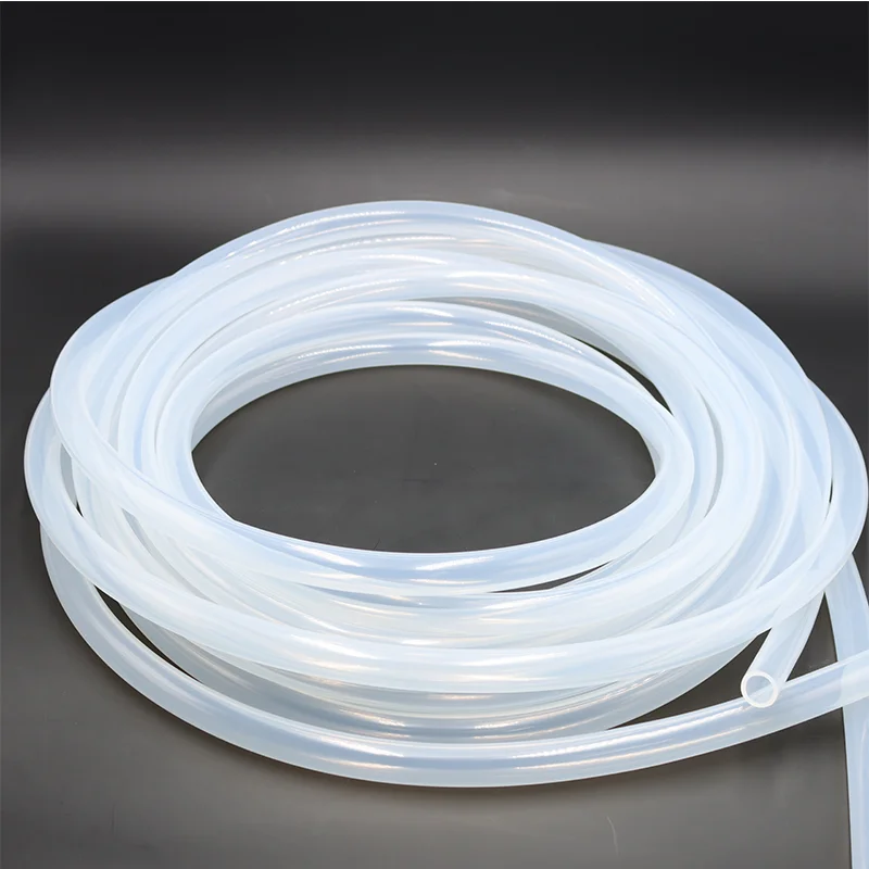 Silicone Tube 1/5M Silicone Rubber Pipe Transparent Water Hose Aquarium Pump Hosing 2-14mm Flexible Nontoxic