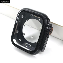 URVOI Ultra Protective Rugged Bumper Case for 44mm series 456 SE3 (Black)