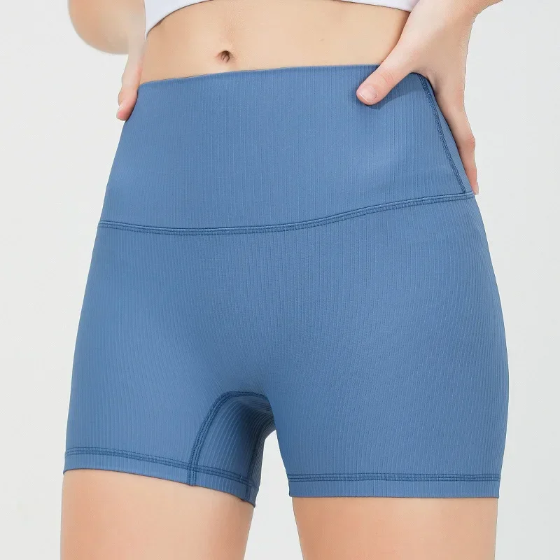 Women's Yoga Shorts High Waist Tummy Control Exercise Shorts with Stretchy Fabric
