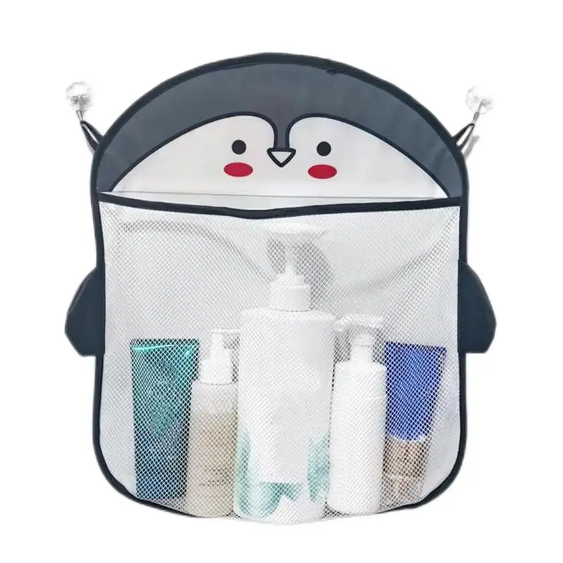 

Baby Bath Toy Organizer Multiple Use Children's Bath Toys Storage ToddlersBath Toys Storage Has 2 Sticky Hooks For Quick And Eas