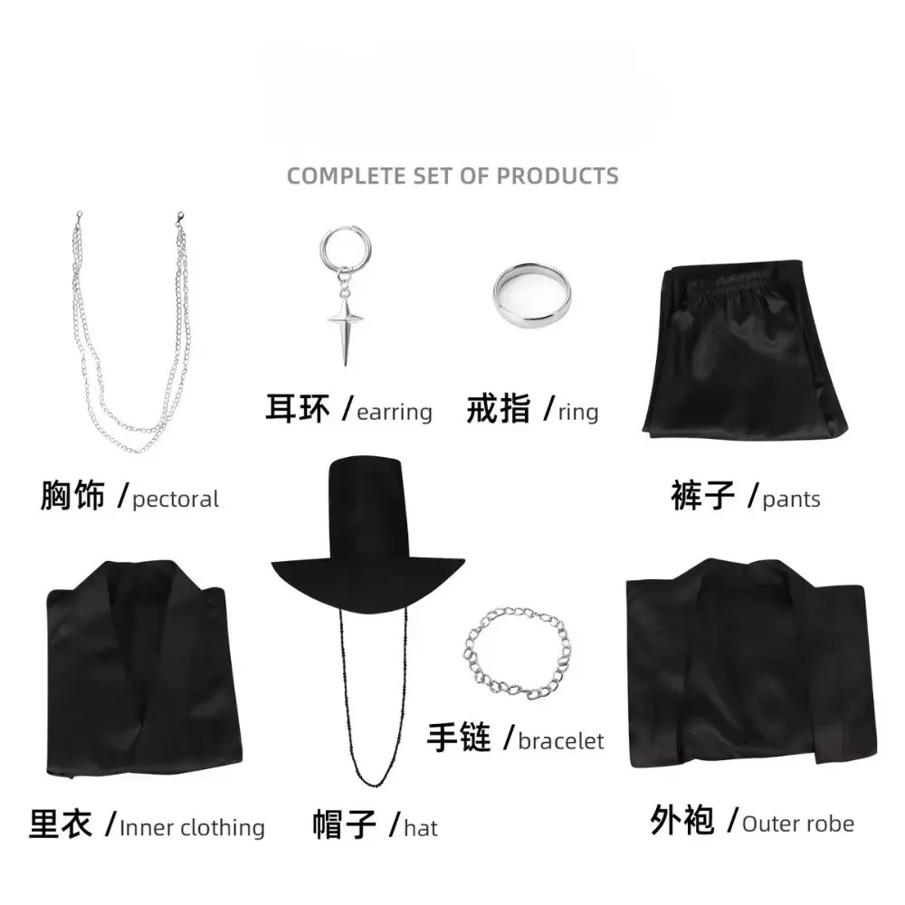 Nuovi Costumi di Halloween per Uomo, Include Abbigliamento, Copricapi e Accessori, Costumi per Feste a Tema - immagine 2