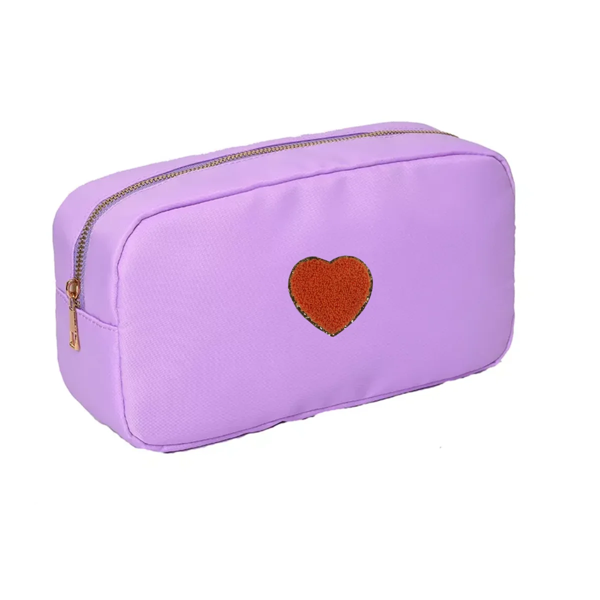 New Waterproof Nylon Durable Toiletry Bag Cosmetic Bag Solid Color Female Makeup Bag Travel Toiletry Beauty Makeup Bag Organizer 3