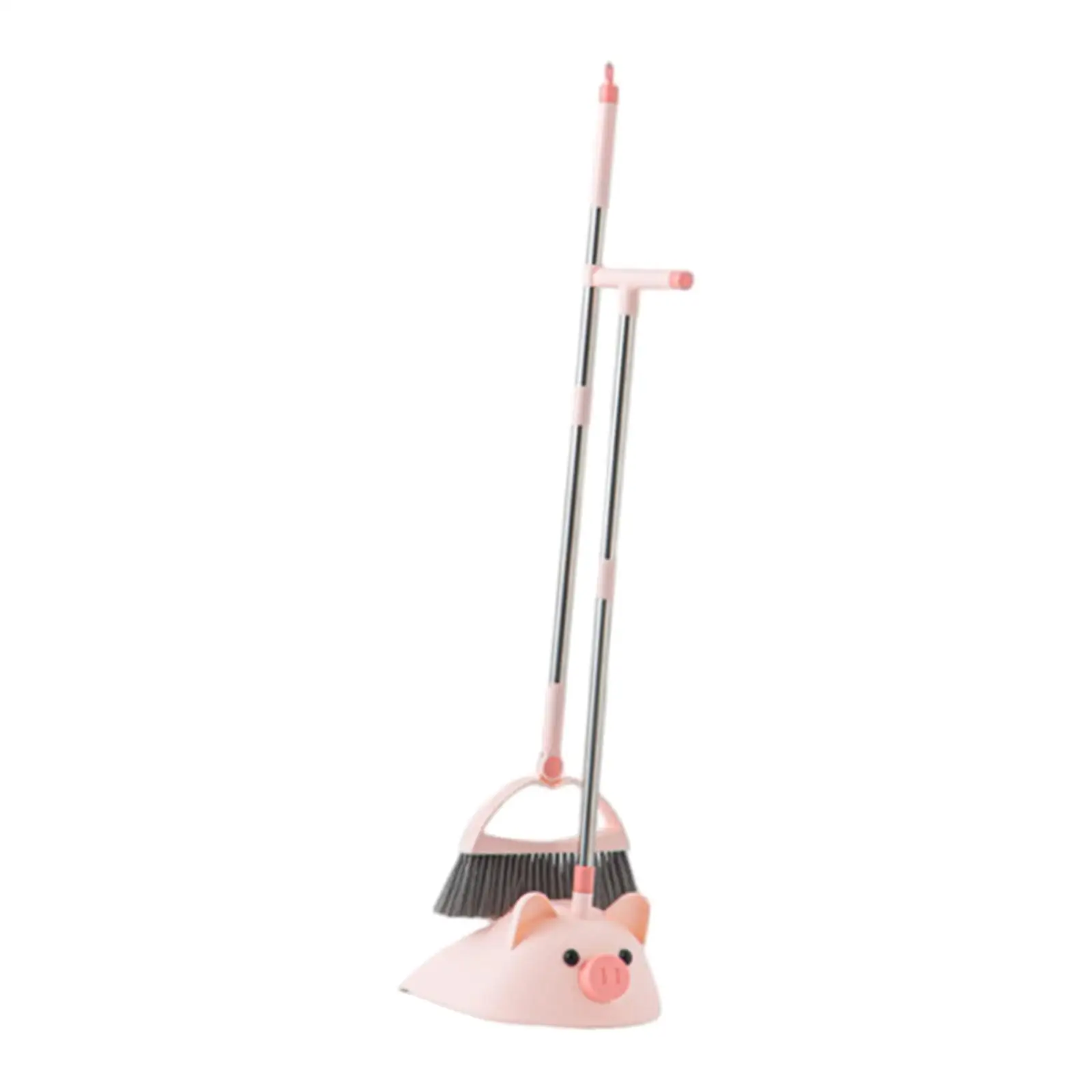 2x Dustpan Broom Combo Set Household Cleaning Broom Set for Office Home