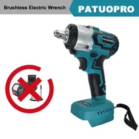 500N.m Brushless Impact Wrench 1/2 Inch Cordless Rechargeable Electric Wrench Home Power Tool For Makita 18V Battery(No Battery） 1