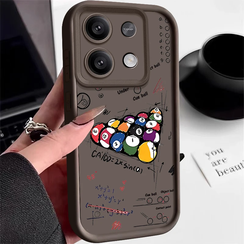 Billiards Printed Soft TPU Phone Case