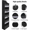 5 Layers Over Door Hanging Organizer with Mesh Pockets Large Wall Mount Storage for Home Essentials Bathroom Organization 3