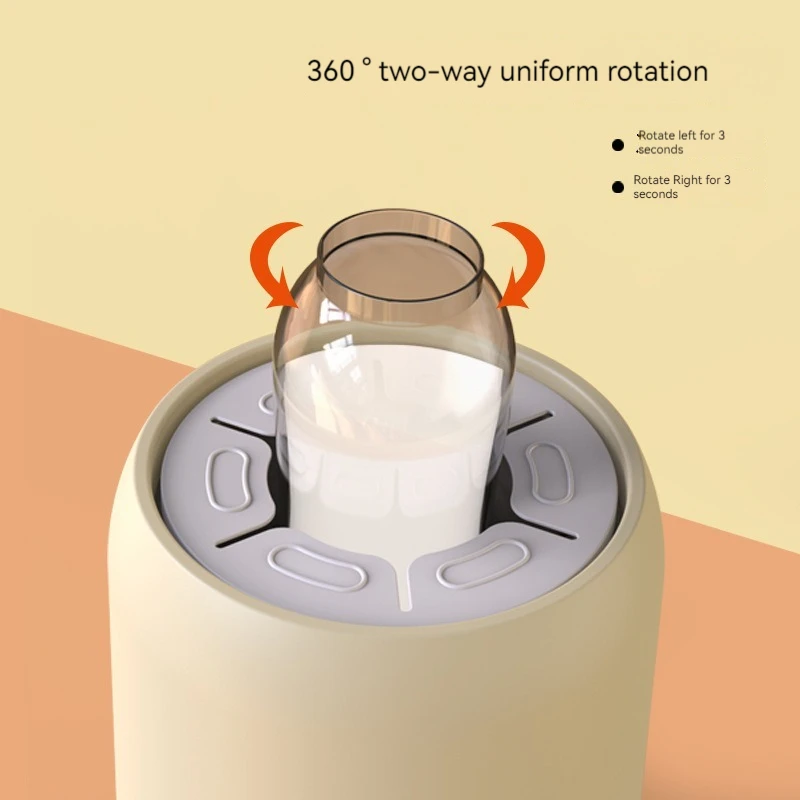 Baby Bottle Shaker USB Charging Milk Blender Feeding Portable Shaking Machine Household Home Babycare Wide Application
