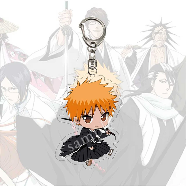 Bleach Anime Series Ichigo Kurosaki Characters Lanyard With ID Badge Holder,  bleach anime characters 