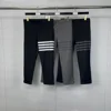 TB Tomas Autumn/Winter New Classic Four-Loop Cropped Pants Suit Casual Comfortable Versatile Trousers Factory Direct 1