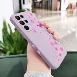 Elegant Butterfly In Bloom Phone Case - S22 (Light Purple)