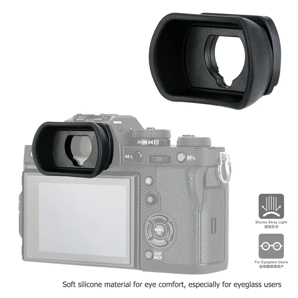 EC-XT S,EC-XH W Eyepiece black for Fujifilm X-T1,X-T2,X-H1,GFX-50S 