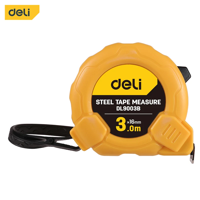 Tape Measure Deli Tape Measure 3M 5M 7.5M 10M Precision Durable ABS Case Measuring Ruler