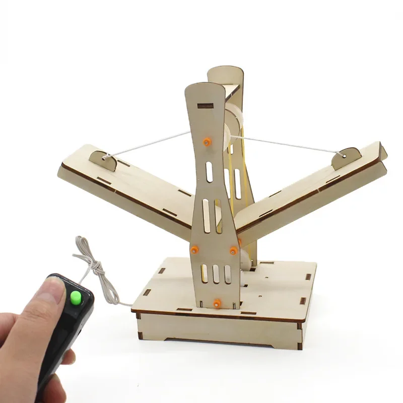 Wooden Suspension Bridge Model No.1 Children\'s DIY Scientific Experiment Material Technology Small Production