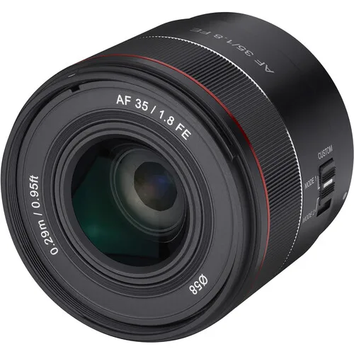 삼양 AF 35mm f1.8 FE 렌즈,  E/FE A7RIII A7 PK 빌트록스 7artisans 용뉴오 렌즈 호환, 대구경, 풀프레임, 자동 초점