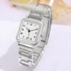 Women's Watches Fashion Square Watch Alloy Strap Luxury Ladies Quartz Wristwatches Female Clock Gift relogio feminino 4