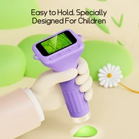 Microscope numérique 1000x pour enfants, écran IPS de 2 pouces, objectif optique 2MP avec caméra et fonction vidéo, cadeau de noël et d'anniversaire 5