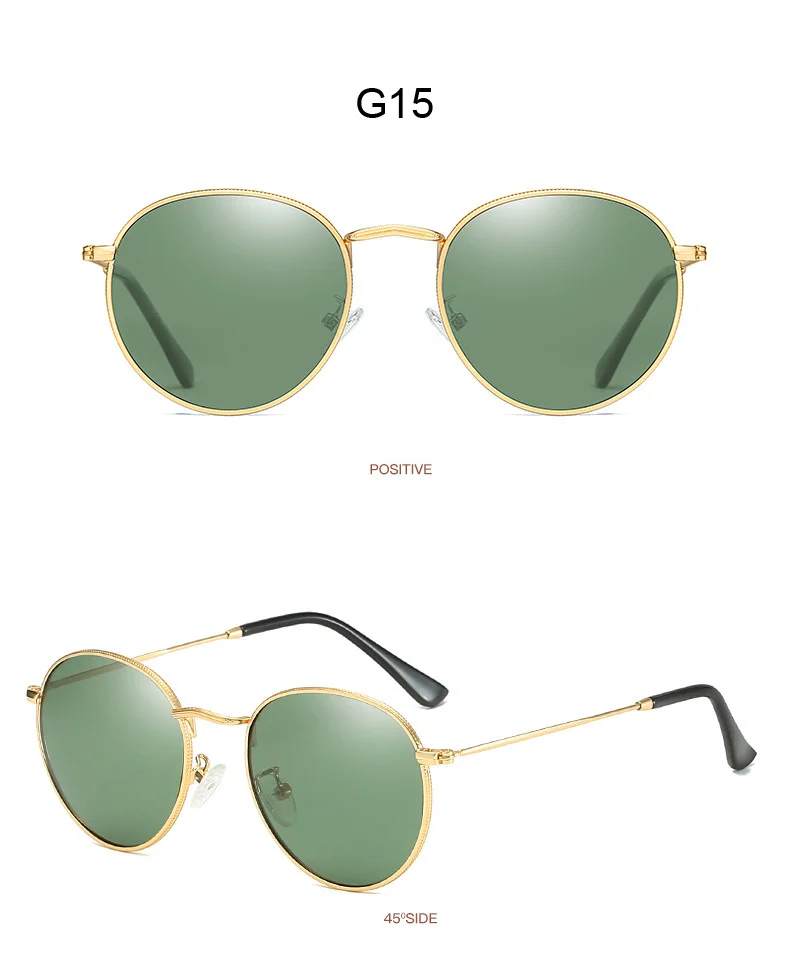 Classic Polarized Sunglasses For Men Retro Vintage Designer Style_voghion.com