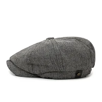 Unisex Casual Newsboy Hat for Travel, Shopping & Vacation - Retro Beret for Spring, Autumn & Winter 4