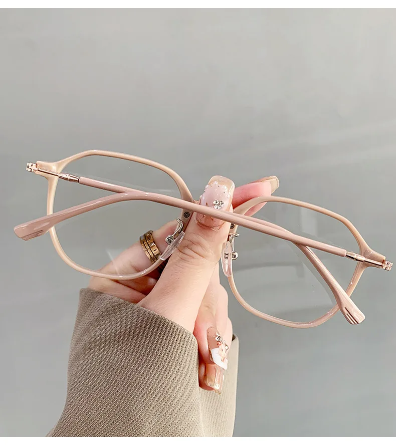 Anti-Blau, lichtempfindliche, farbwechselnde Myopie-Brille, schlanke, wechselnde Brille, Brillengestell für Studentin 6021 – Detail 16