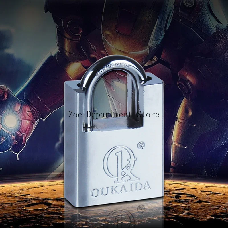 Door padlock, anti-theft padlock, open padlock anti-theft