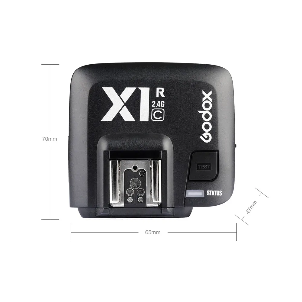 Godox X1C X1R-C TTL Wireless Receiver Canon EOS series Cameras (X1C-R) flash trigger