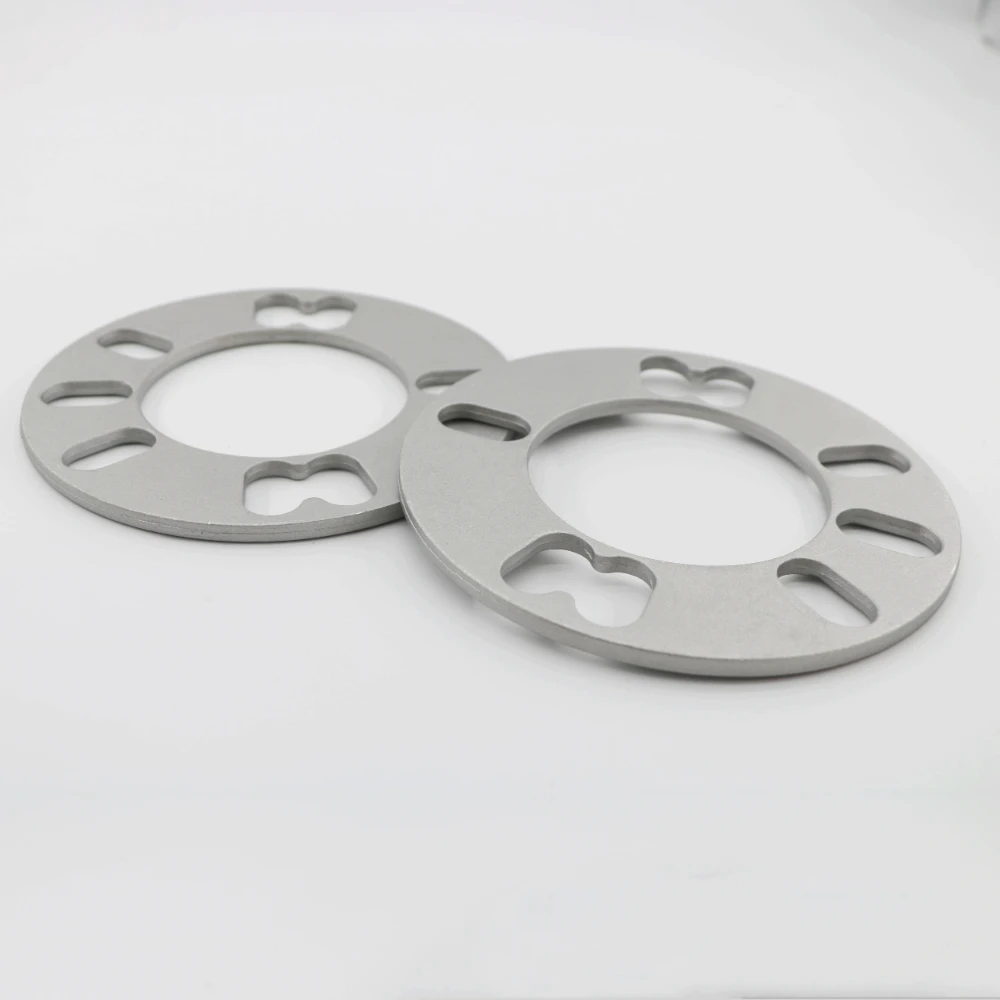 2pcs 3/5mm Universal Wheel Spacer Adapter PCD 4/5 Lugs From 98mm To 120mm ID 77mm OD 143mm