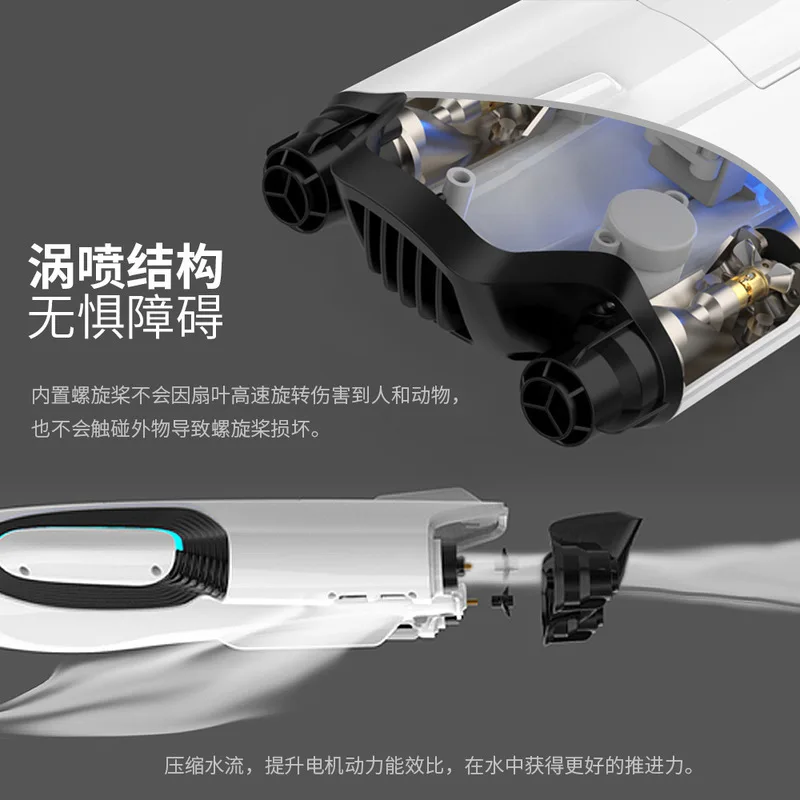 New S2 Remote Control Ship Double Vortex Spray High Speed Clipper Fast Boat Overturning Reset Water Toy Competitive Boat Model 3
