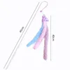 Cat Toys Plush Tassel Cats Teaser Stick Wool Rabbit Cat Toys Interactive Cute Sticks Cats Toy with Bell Kitten Toy Pet Supplies 5
