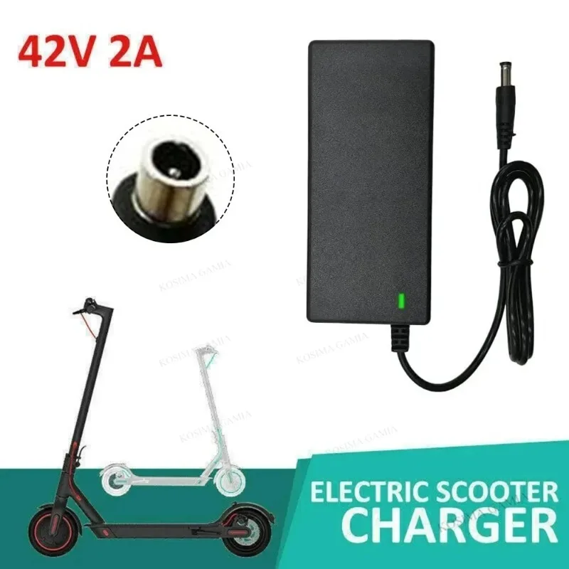 Electric Scooter Charger, 42V 2A Hoverboard Charger, Scooter Battery Chargers with 5 Connectors, Electric Scooter Charger - 4