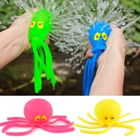Baby Bath Toys Sponge Water Absorbing Octopus Squeezing Stress Relief Toys Summer Swimming Play Water Toy for Children 1
