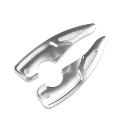 Aluminum Alloy Steering Wheel Paddle Shifter Extension Enhancement (Silver)