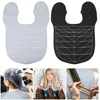 Silicone Hair Dye Collar with Guidelines Rubber Neck Wrap Neck Guard Weighted Salon Hairdressing Hair Cutting Pad for Salon Home 1