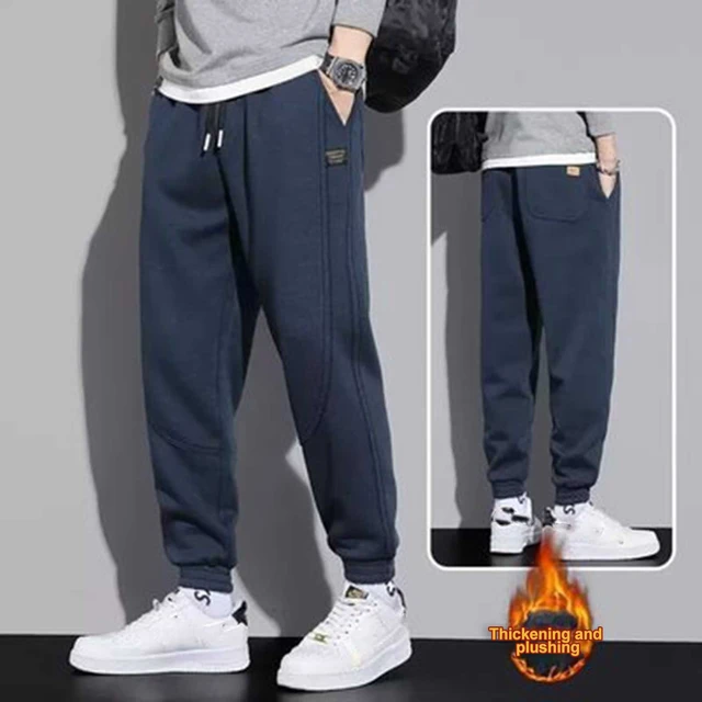 American Style Men Sweatpants Spring Autumn New Jogger Gym Sports Fitness  Cotton Printed Casual Pants Mid Waist Drawstring Pants - AliExpress